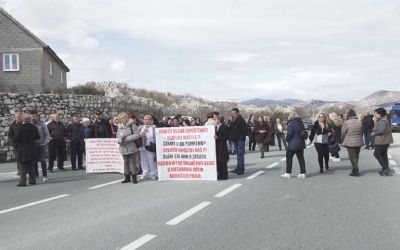 Radnici danas blokiraju put Cetinje – Podgorica na četiri i po sata